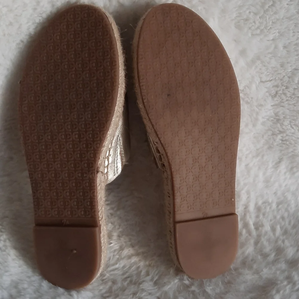 Sam Edelman Gold Sandals